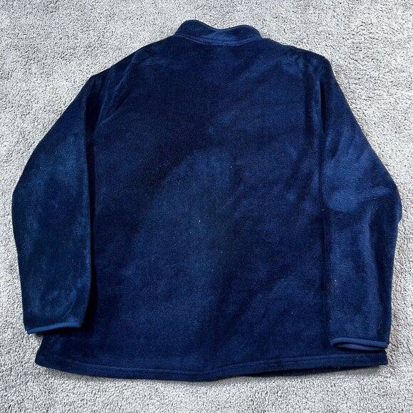 Disney Donald Duck Fleece Jacket Blue Men’s Size Large - Picture 7 of 7